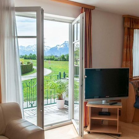 Pension Hiesel-Villa Untersbergblick Anthering Luaran gambar